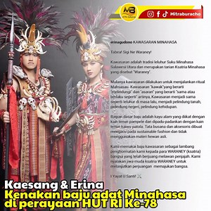 12K views · 716 reactions | Makase Banya for Kaesang deng Erina so menghargai Skali tradisi budaya Minahasa  | Mitra Buracho | Facebook