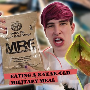 Eating A Five-Year-Old Military Meal! 🫡 | Jake Webber