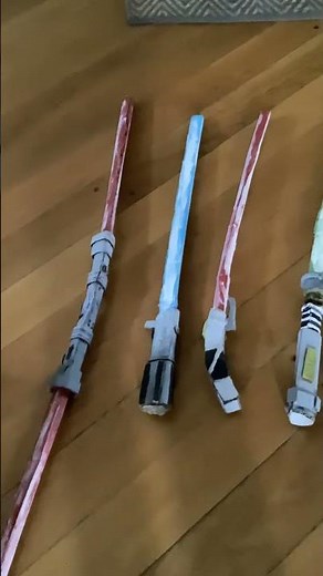Cardboard Lightsabers