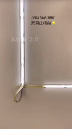 LED STRIP LIGHT INSTALLATION 💡 #Crd #ENSAEEA | Electrical Knowledge Sharing AEEA