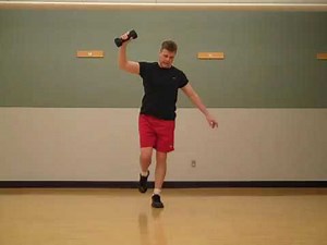 Touchdown Exercise Using Alternate Sides