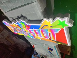 [Hot Item] 3D Outdoor Supermarket Signage LED Advertising Logo Letter Sign