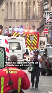 25K views · 76 reactions | Rescuers are searching through rubble for at least two people who have been reported missing following a possible gas explosion in Paris’ Left Bank district on June 21 | NowThis | Facebook