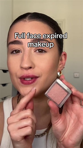 Full Face of Expired Makeup Challenge
