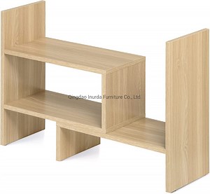 [Hot Item] Escritorio de recepción de madera maciza y elegante para espacios de trabajo contemporáneos