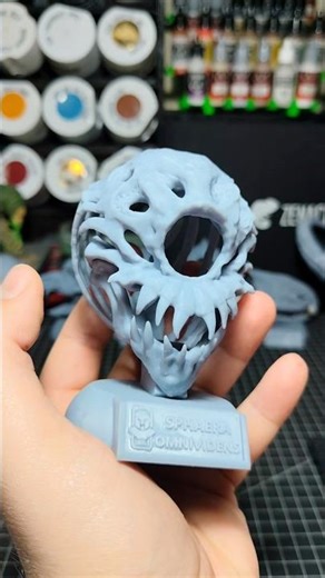 beholder #skull #dnd #3dprinting