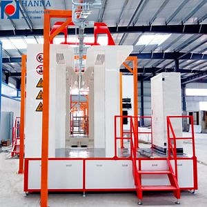 [Hot Item] Steel Profiles Electrostatic Powder Coating Machine/Automatic Powder Coating Line