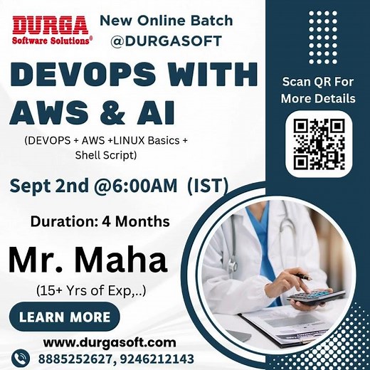 🚀 New Online Batch @ DURGASOFT 🚀
