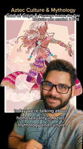 Matthew Torres | God of Gays and Gay Rockstars. The Aztec certainly had homosexuality, and anyone saying otherwise is likely getting sources from Colonizer... | Instagram
