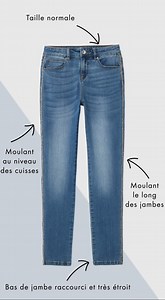 Scegli questi jeans skinny fantasia! Aggiungi a questi jeans dallo stile intramontabile un tocco di fantasia con una banda sportiva sul lato! https://www.camaieu.it/c/64764/jeans | Camaieu