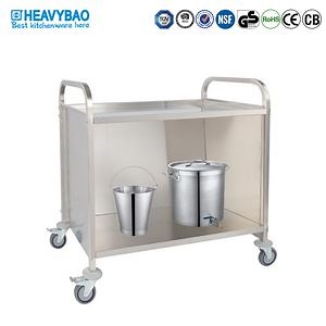 [Hot Item] Heavybao Custom Room Service Hotel Housekeeping Collecting Trolley