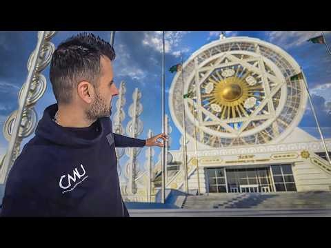 Am ajuns in cea mai STRANIE capitală din LUME! Marmură peste tot, oameni nicăieri 🇹🇲