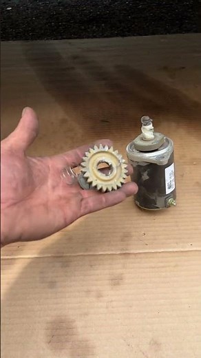 Gave this Cummings onan generator a new starter!!