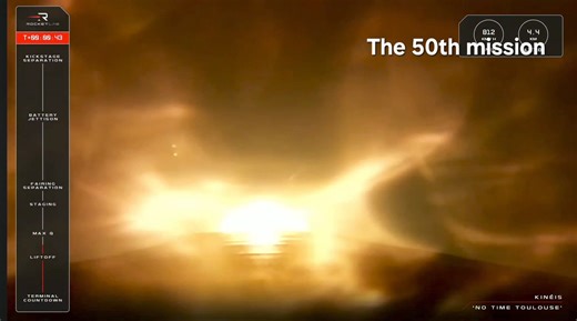 RocketLab launches its 50th mission! 🚀🛰️ #SpaceExploration #NewFrontiers 📹RocketLab | Space FrontPage