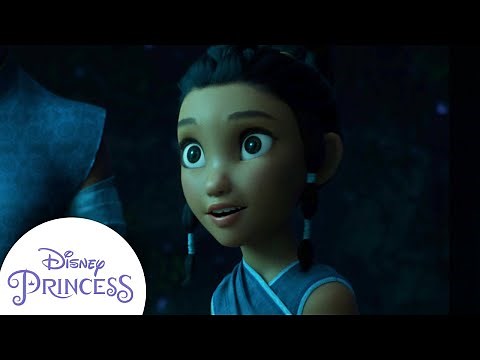 Raya Becomes Guardian of The Dragon Gem | Raya and the Last Dragon | Disney Princess