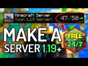 CÁCH TẠO SERVER MINECRAFT PC MIỄN PHÍ 24/7 CHƠI CÙNG BẠN BÈ ĐƠN GIẢN ! | Free 24/7 Minecraft Hosting