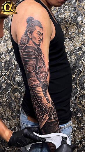 “The Stoic Samurai” — a powerful full-sleeve tattoo depicting a determined and disciplined samurai warrior, symbolizing strength, honor, and resilience.#samuraitattoo #japanesetattoo #sleeveink #tattoosleeve #warriortattoo #blackandgreytattoo #realistictattoo #samuraistyle #tattooart #inkedlife #tattooedman #tattooinspiration #armtattoo #tattoolove #bodyart #tattoodesign #samuraispirit #tattooworld #tattooartist #fullsleevetattoo #tattooculture #tattoostyle #japanesewarrior #inkedup #tattoolo |