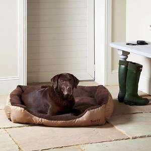 Fleece Dog Bed | Deluxe Soft Pet Bed