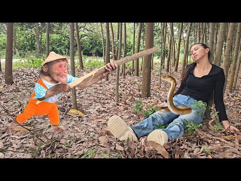 Su bravely overcame his fear in time to save his mother