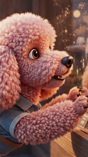 Toy poodle animation