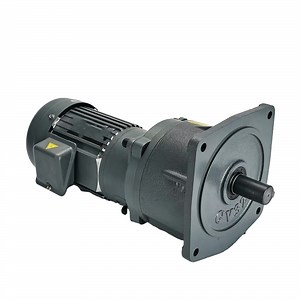 [Hot Item] Shaft Dia 32mm Single Phase/Three Phase Electric Small AC Helical Gear Motor