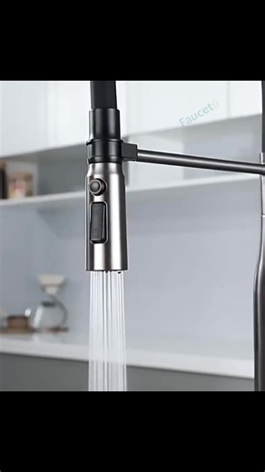  2 Spray Modes – Switch between stream & spray  Extensive Stretching – Clean every corner with ease  Magnetic Docking – Snap-back precision, every time #kitchenfaucet #kitchenfaucetmanufacturer #kitchenfaucetsupplier #kitchenfaucetsfactory #kitchentapssupplier | FaucetU | Facebook
