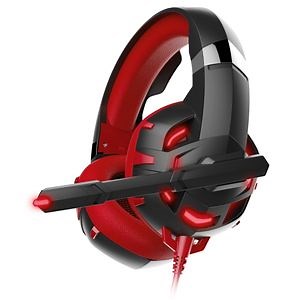 [Hot Item] Popular Wired Gaming Headset Headphones 7.1 Surround Gamer Headphone USB Blue LED Light Display Cheap Wire Colorful Computer Stereo Earphone