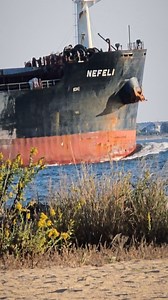 PLOWING THROUGH🌊🌊 #ship #wow #epic #waves #containership #roughseas #sea | Richard LeBel