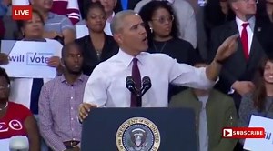 26K views · 542 reactions | Temper Temper, President Obama. It is #Unprecedented to see a sitting president campaign this much for a candidate. Maybe I'm misreading it.. he looks down right mad on the stump for Hillary Clinton. #MAGA Donald J. Trump | Joe Pags | Facebook