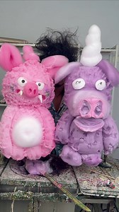 Cotton candy art sculptures | cotton candy