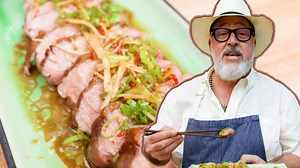 Andrew Zimmern transforms wild duck into a simple grilled appetizer inspired by Japanese tataki duck seasoned with scallion, ginger, and Thai chiles! #WildGameKitchen | Home.Made.Nation