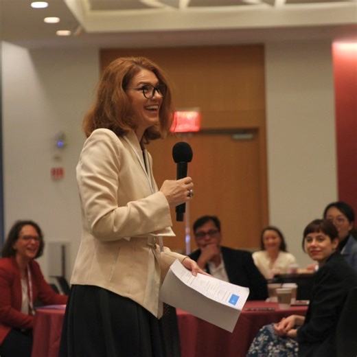 Fordham Law School recently hosted the 2025 ComplianceNet Conference, with the theme of "Evolving Compliance." The event provided scholars from across disciplines and professionals across different legal regulatory topics the opportunity to exchange the most current and cutting-edge research and explore connections for collaboration. Michael Blackshear '99, adjunct professor at Fordham Law and chief compliance & privacy officer at Ryan Speciality Group, delivered the opening keynote. View some s