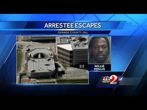 Prisoner escape from Orange County Jail