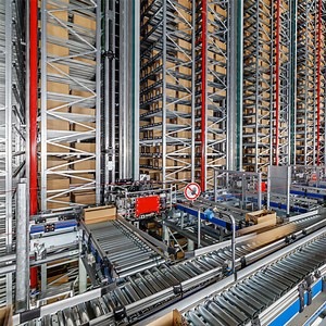 [Hot Item] Warehouse Storage Vertical Lift Modules Double Deep Stacker Crane Asrs Racking System