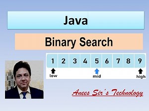 Binary Search In Java | Easily Explained | Practical implementation