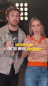 60 seconds with Ryan Gosling and Emily Blunt is never enough. #TheFallGuyMovie in cinemas next Wednesday! | Universal Pictures