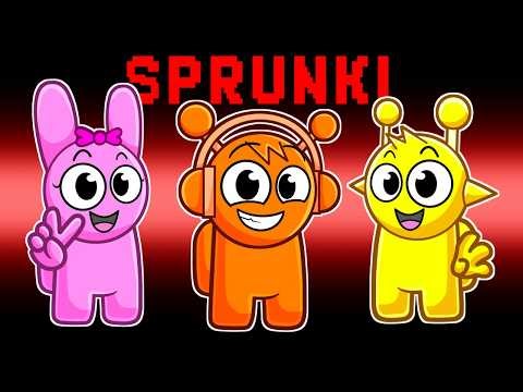 Sprunki Plays AMONG US!