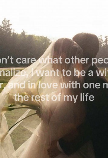 I Want to Be a Wife and Mother: Being in Love with One Man