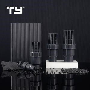 [Hot Item] UPVC PVC CPVC PPR Plastic DIN BS ASTM Standard Foot Valve Pn10 (F1970) Offer OEM