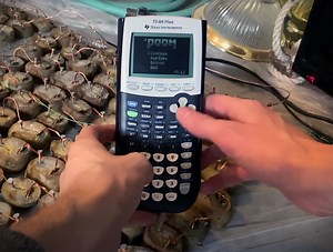 Guy Attempts to Use Real Potatoes to Run DOOM on a TI-84 Plus Graphing Calculator