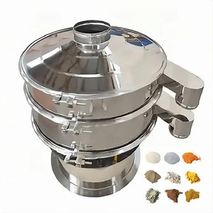 [Hot Item] Stainless Steel Soybean Milk Filtration Powder Circular Vibrating Screen Machine