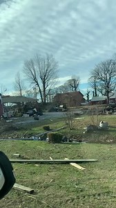 This is the storm damage in the Samburg, Tennessee. They also need our help. God bless TN.🙏 🎥Braddy Warren | Tornado Alley Weather Center