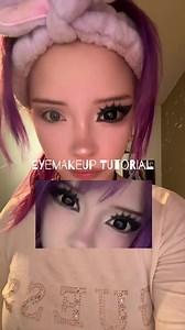 CODE 9VICA2026* !!! HOW TO DO EYEMAKEUP (ALT) contacts from @EYEVOS OFFICIAL Eyeliner calligraphic pro from @Catrice Cosmetics 8-color eyeshadow from @SASC OFFICIAL Diamond Haze Hilghliter from Catrice aswell! #eyevos #makeup #Eyeliner #tutorial #howto
