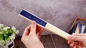 25 Pcs Funeral Favors Fans Forever in Our Hearts Folding Fan Memorial Handheld Paper Celebration of Life Decorations Fans for Guest Funeral Condolence Sympathy Gift(Blue,Classical)