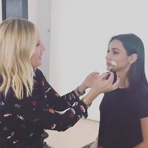 I just filmed a few tutorials the other day and so excited to share them soon with you all! I also had the beautiful @nikkideroest in the studio and thank you @michelematuro for being my model! For some BTS go over to my IG story ❤️❤️ | Monika Blunder