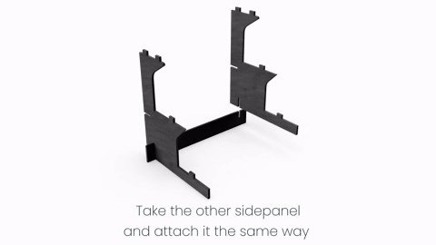 DS The Display Store Straight Black Wooden Cupcake Stand, Earring Display Stand, Jewelry Display, Dessert Table Display Set, Card Display Rack, Sticker Display, Earring Display for Selling, Card Stand