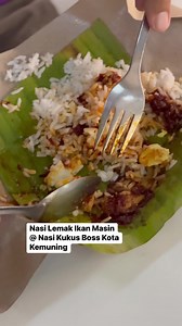 Menu Wajib cuba Nasi lemak Ikan Masin.. jom try!! | Nasi Kukus Boss Main Page