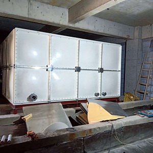 [Hot Item] Hot Sale Bolted Assembled 100cubic Meters Food Grade Drinking FRP Water Tank