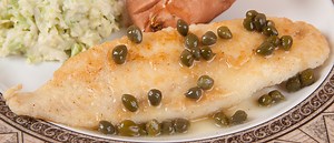 Quick Pan-Fried Fish With Lemon Caper Sauce -