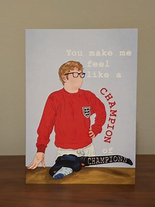 Josh Widdicombe Taskmaster Card - Carte d'anniversaire ou de Saint-Valentin | Vierge 5 x 7 pouces avec enveloppe - Etsy France